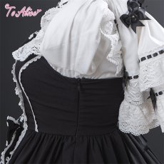 画像6: 【ToAlice】L1724 ロリータドールジャンパースカート (6)