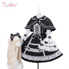 画像2: 【ToAlice】LS216 ロリータドールカチューシャ  (2)