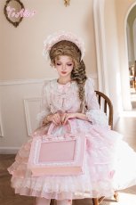 画像6: 【送料無料】 L1733 ハートリボンティアードドレス《予約受付》 (6)