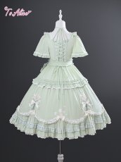 画像4: 【送料無料】L1735 Blooming Gardenワンピース《予約受付》 (4)