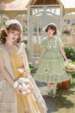画像11: 【送料無料】L1737 Blooming Garden フード付き前開きジャンパースカート《予約受付》 (11)