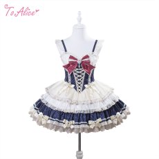 画像1: 【送料無料】L1738 SnowWhiteドレス《予約受付》 (1)