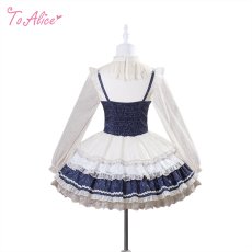 画像6: 【送料無料】L1725 ドットシフォン長袖トップス《予約受付》【計5000円以上】 (6)