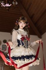 画像9: 【送料無料】L1725 ドットシフォン長袖トップス《予約受付》【計5000円以上】 (9)