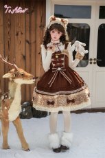 画像8: 【ToAlice】L1740 バンビファー袖ハイネックトップス【本店・通販限定】 (8)