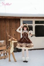 画像10: 【ToAlice】L1740 バンビファー袖ハイネックトップス【本店・通販限定】 (10)