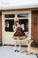 画像11: 【ToAlice】L1740 バンビファー袖ハイネックトップス【本店・通販限定】 (11)