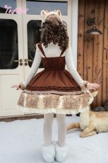 画像12: 【ToAlice】L1740 バンビファー袖ハイネックトップス【本店・通販限定】 (12)