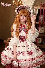 画像4: 【送料無料】L1741 sweet dreamsレース袖ブラウス《予約受付》 (4)