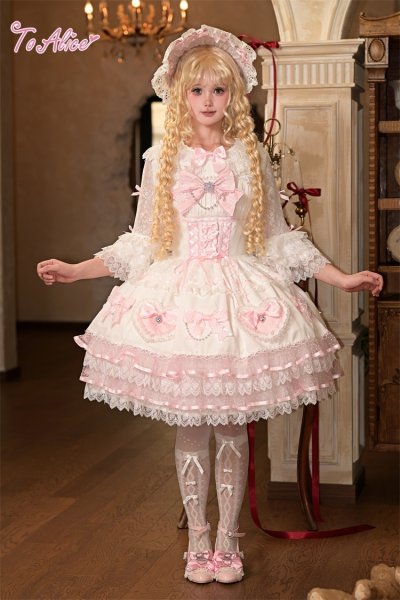 値下げ可 To Alice L1742 ワンピース Mサイズ ToAlice】L1742 sweet dreamsドレス - To Alice