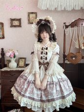 画像5: 【送料無料】LS228 アンティークくま耳ハーフボンネット《予約受付》 (5)