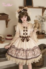 画像10: 【送料無料】LS228 アンティークくま耳ハーフボンネット《予約受付》 (10)