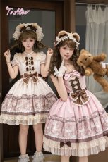 画像18: 【送料無料】LS228 アンティークくま耳ハーフボンネット《予約受付》 (18)