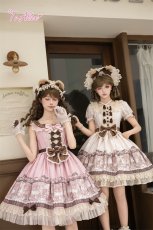 画像19: 【送料無料】LS228 アンティークくま耳ハーフボンネット《予約受付》 (19)