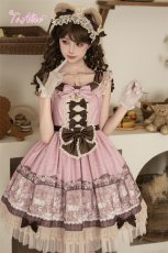 画像12: 【送料無料】LS228 アンティークくま耳ハーフボンネット《予約受付》 (12)