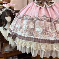 画像7: 【送料無料】L1746 アンティークベアジャンパースカート《予約受付》 (7)