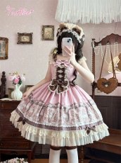 画像9: 【送料無料】L1746 アンティークベアジャンパースカート《予約受付》 (9)