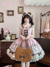 画像11: 【送料無料】L1746 アンティークベアジャンパースカート《予約受付》 (11)