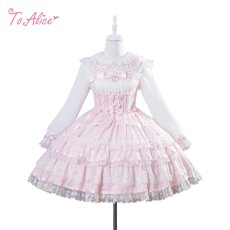 画像2: 【送料無料】L1752 Sweet Ribbon Princess Dress《予約受付》 (2)