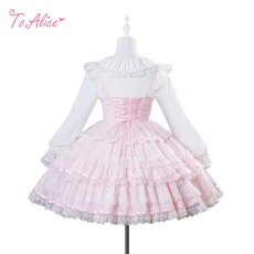 画像3: 【送料無料】L1752 Sweet Ribbon Princess Dress《予約受付》 (3)