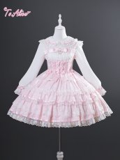 画像5: 【送料無料】L1752 Sweet Ribbon Princess Dress《予約受付》 (5)