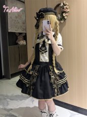 画像10: 【送料無料】L1770レトロ学院サロペットスカート《予約受付》 (10)