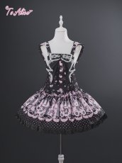 画像7: 【ToAlice】L1772 Cuchure Lapin サロペットスカート (7)