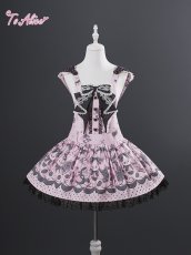 画像5: 【送料無料】L1772 Cuchure Lapin サロペットスカート《予約受付》 (5)