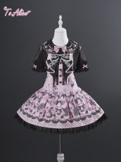 画像6: 【送料無料】L1772 Cuchure Lapin サロペットスカート《予約受付》 (6)