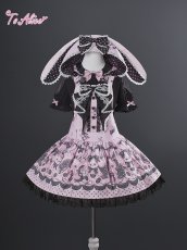 画像7: 【送料無料】L1772 Cuchure Lapin サロペットスカート《予約受付》 (7)