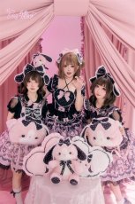 画像9: 【送料無料】LS253 うさ耳付きドットフリルリボンカチューシャ《予約受付》【計5000円以上】 (9)