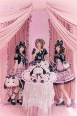 画像11: 【送料無料】LS253 うさ耳付きドットフリルリボンカチューシャ《予約受付》【計5000円以上】 (11)