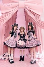 画像12: 【送料無料】LS253 うさ耳付きドットフリルリボンカチューシャ《予約受付》【計5000円以上】 (12)