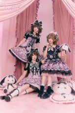 画像8: 【送料無料】LS253 うさ耳付きドットフリルリボンカチューシャ《予約受付》【計5000円以上】 (8)