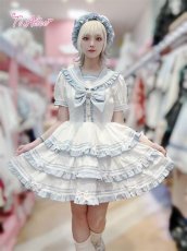 画像18: 【ToAlice】L1785リボンたっぷりマリンワンピース (18)