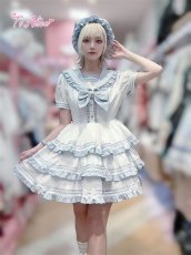 画像19: 【ToAlice】L1785リボンたっぷりマリンワンピース (19)