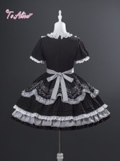 画像4: 【ToAlice】L1787メロディリボンフリルワンピース (4)