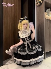 画像3: 【送料無料】L1787 メロディリボンフリルワンピース《予約受付》 (3)