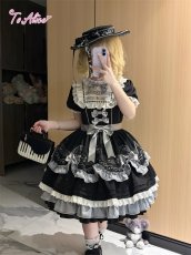 画像5: 【送料無料】L1787 メロディリボンフリルワンピース《予約受付》 (5)