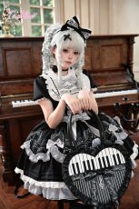 画像13: 【送料無料】L1787 メロディリボンフリルワンピース《予約受付》 (13)