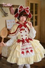 画像19: 【送料無料】L1797CakeRabbitティアードジャンパースカート《予約受付》 (19)