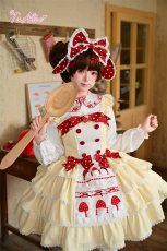 画像12: 【送料無料】L1797CakeRabbitティアードジャンパースカート《予約受付》 (12)