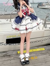 画像18: 【送料無料】L1806 マリンメロディティアードスカート《予約受付》 (18)