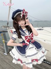 画像21: 【送料無料】L1806 マリンメロディティアードスカート《予約受付》 (21)