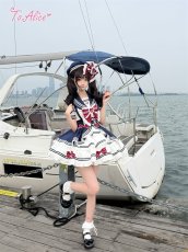 画像24: 【送料無料】L1806 マリンメロディティアードスカート《予約受付》 (24)