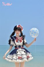 画像12: 【送料無料】L1806 マリンメロディティアードスカート《予約受付》 (12)