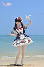 画像14: 【送料無料】L1806 マリンメロディティアードスカート《予約受付》 (14)