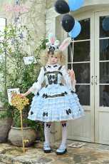 画像10: 【送料無料】L1819 Logo ribbon ティアードジャンパースカート《予約受付》 (10)