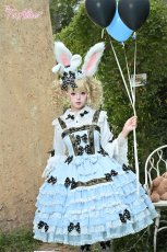 画像15: 【送料無料】L1819 Logo ribbon ティアードジャンパースカート《予約受付》 (15)