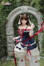 画像15: 【送料無料】LS306白雪姫リボンレースベールクリップ《予約受付》【計5000円以上】 (15)